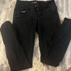 Black wash jeans